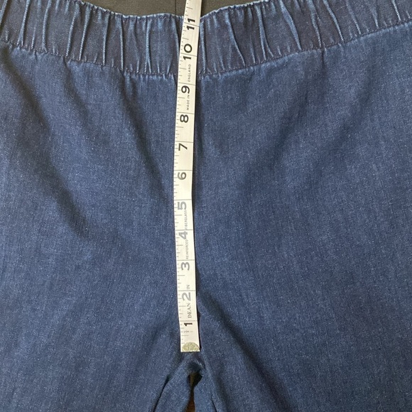 Soft Surroundings Pull-On Denim Jeans Women’s LP Elastic Waist classic Simple - Picture 8 of 11